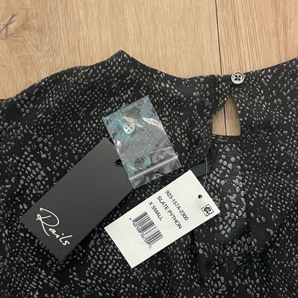 NWT Rails Inez Dress Slate Python dress, Size XS New With Tags - Picture 7 of 13